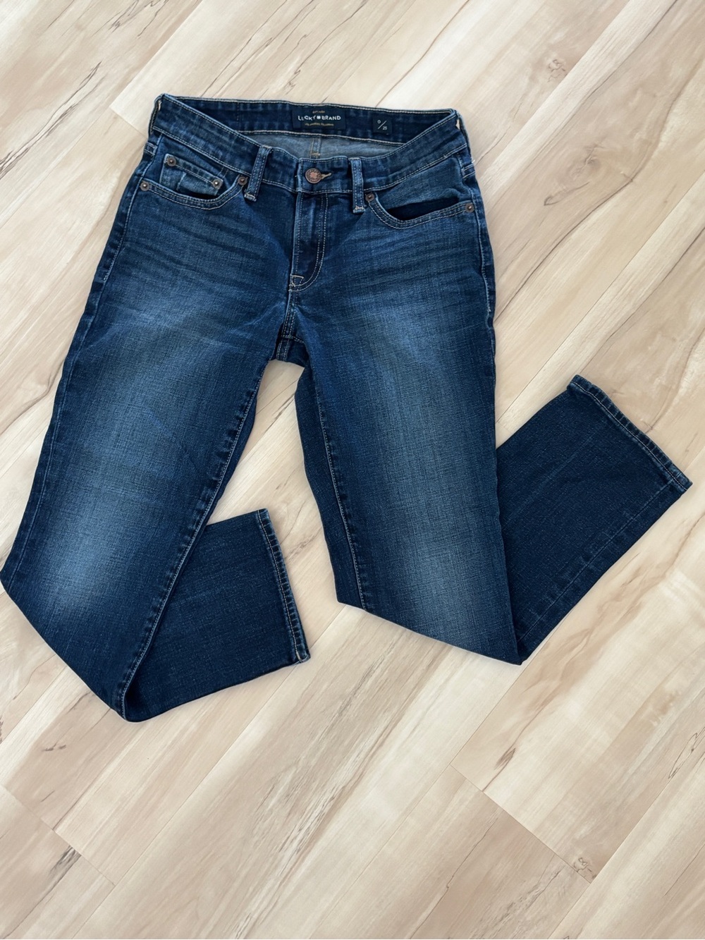 Lucky Brand Women's Indigo Ankle Jeans - Size 0/25